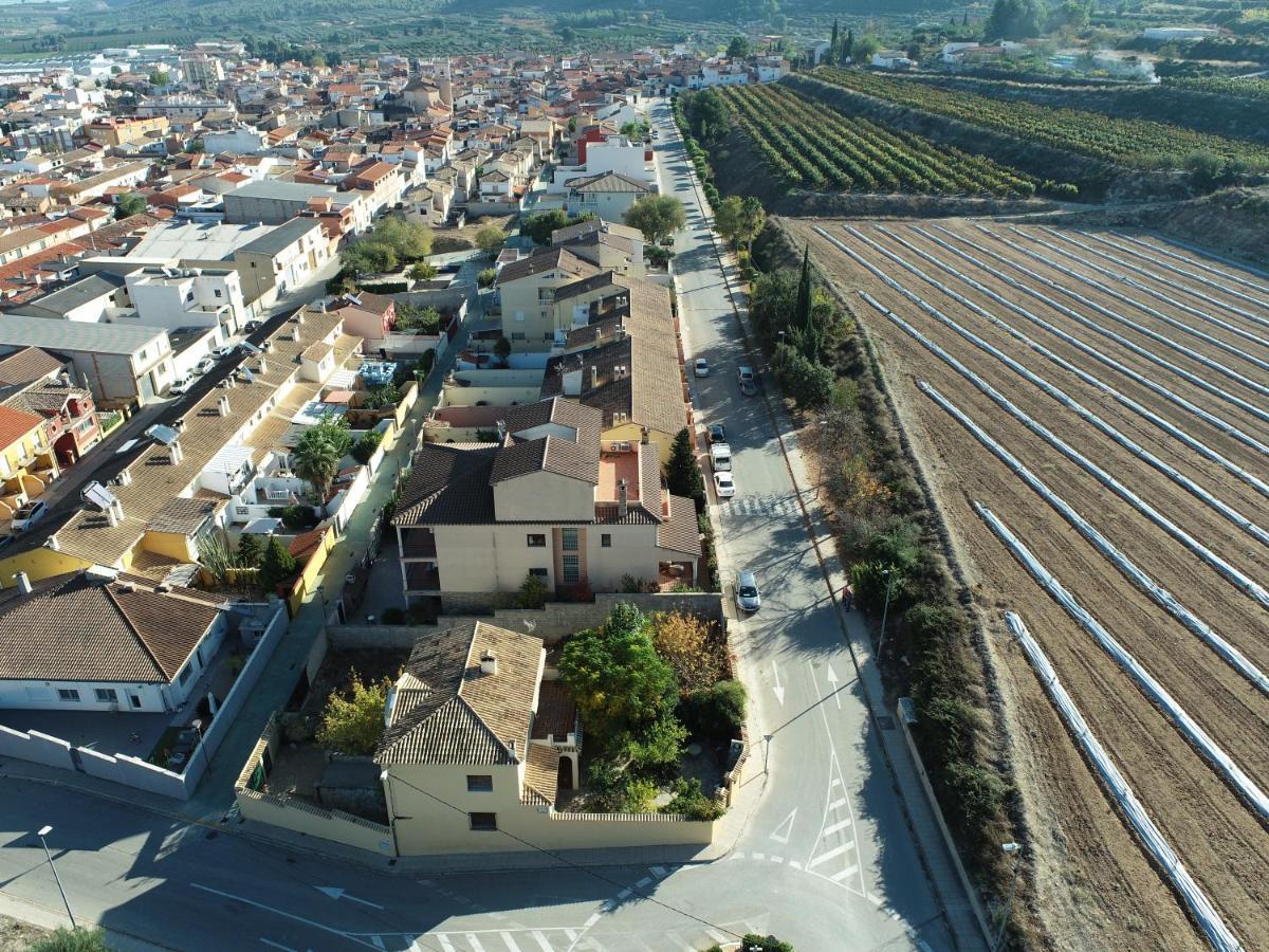 Casa Peseta, Casa Rural Vallada Buitenkant foto