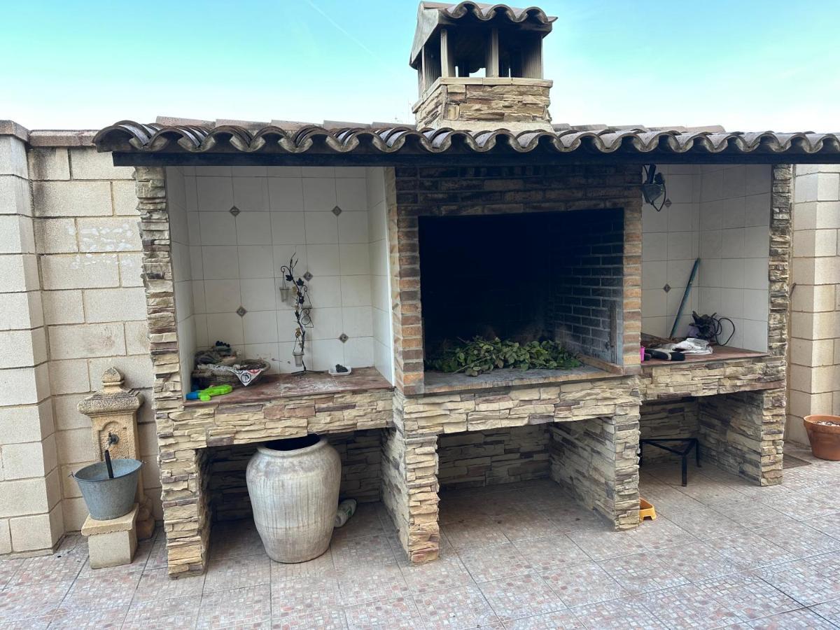 Casa Peseta, Casa Rural Vallada Buitenkant foto