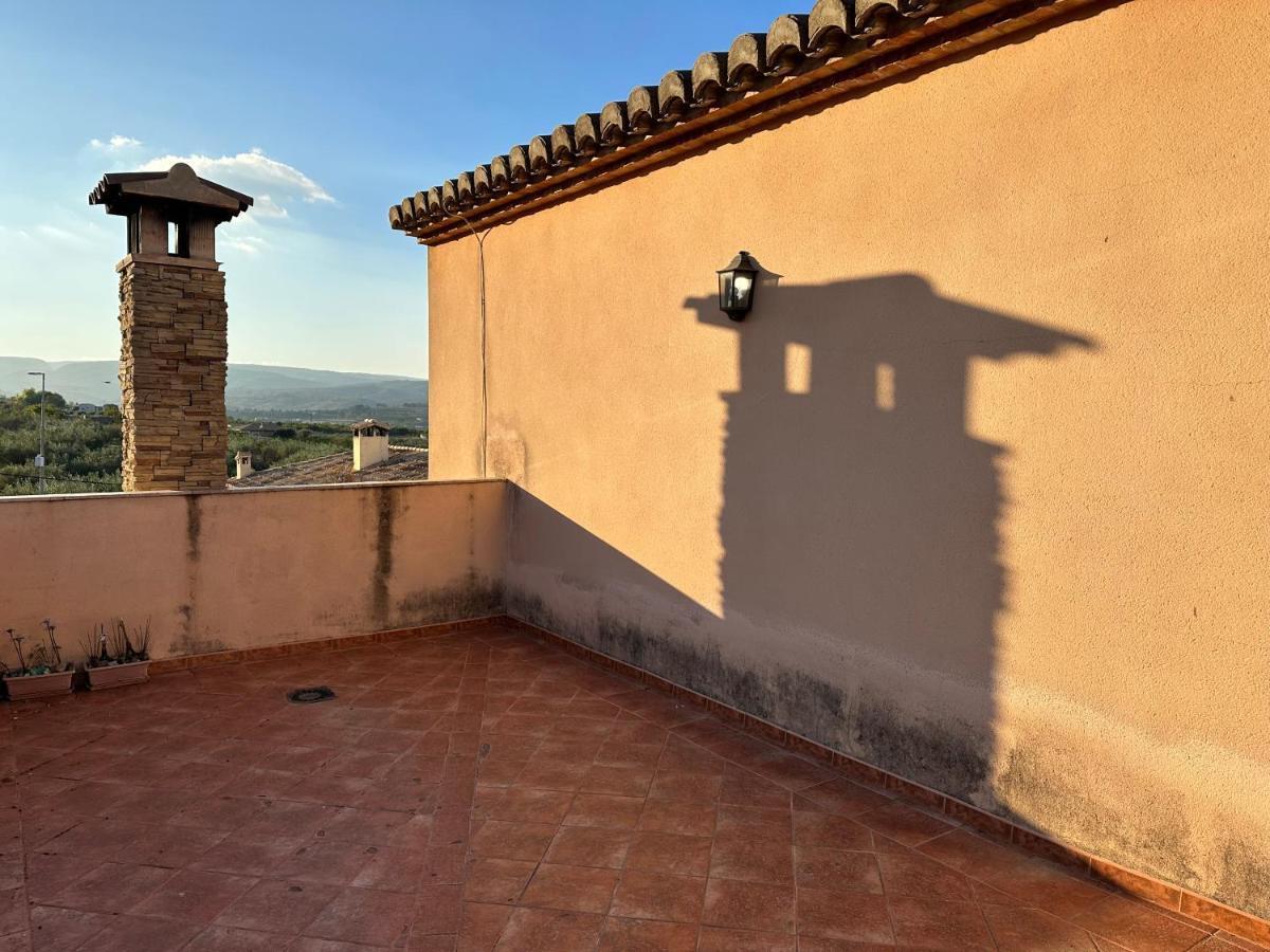 Casa Peseta, Casa Rural Vallada Buitenkant foto